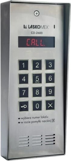 Sistem audio Laskomex CD-2600R me lexues RFID, çelik inoks