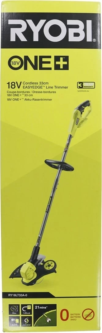 Trimer bari Ryobi 18V, me bateri