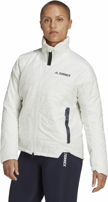 Jakne adidas Terrex për femra, e bardhë