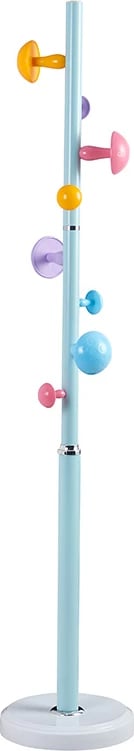 Stendë për pallto Violetta pakoworld metal dritë blu D31x167cm