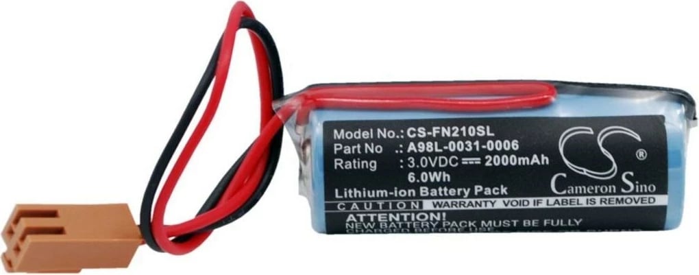Bateri litium CR17450E-R, 3V, 2000mAh