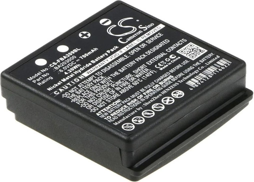 Bateri zëvendësuese 6V 700mAh NiMH