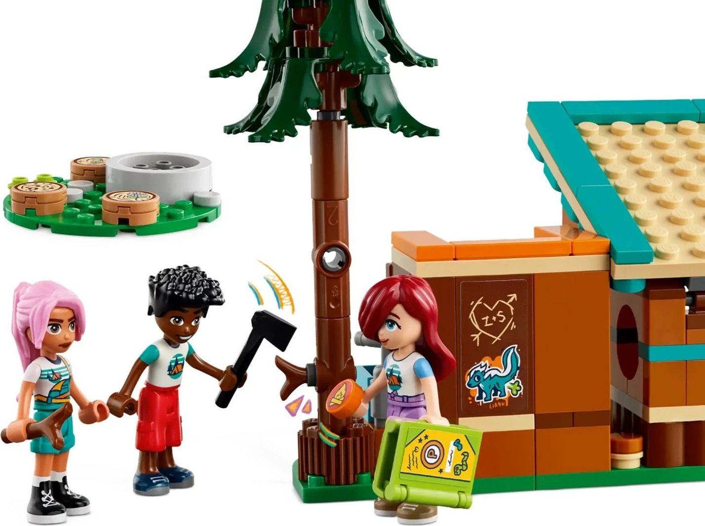 Blloqe LEGO Friends 42624 Adventure Camp Cozy Cabins