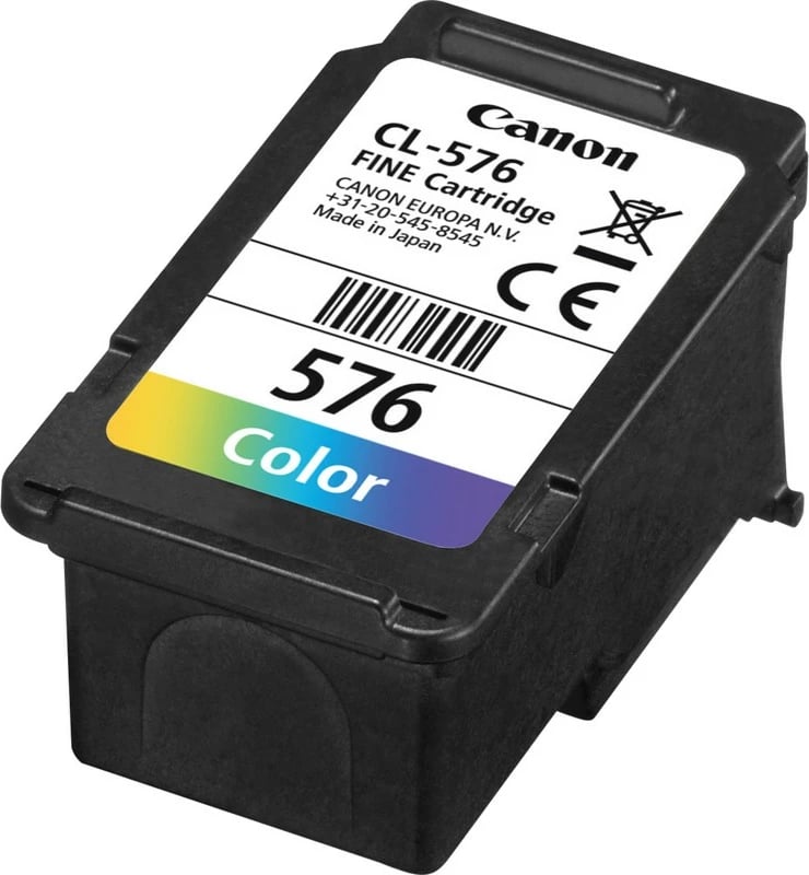 Toner Canon CL-576, Standard Yield, Cyan, Magenta, Yellow, 6.2 ml, 1 pc(s), 100 faqe, Single pack