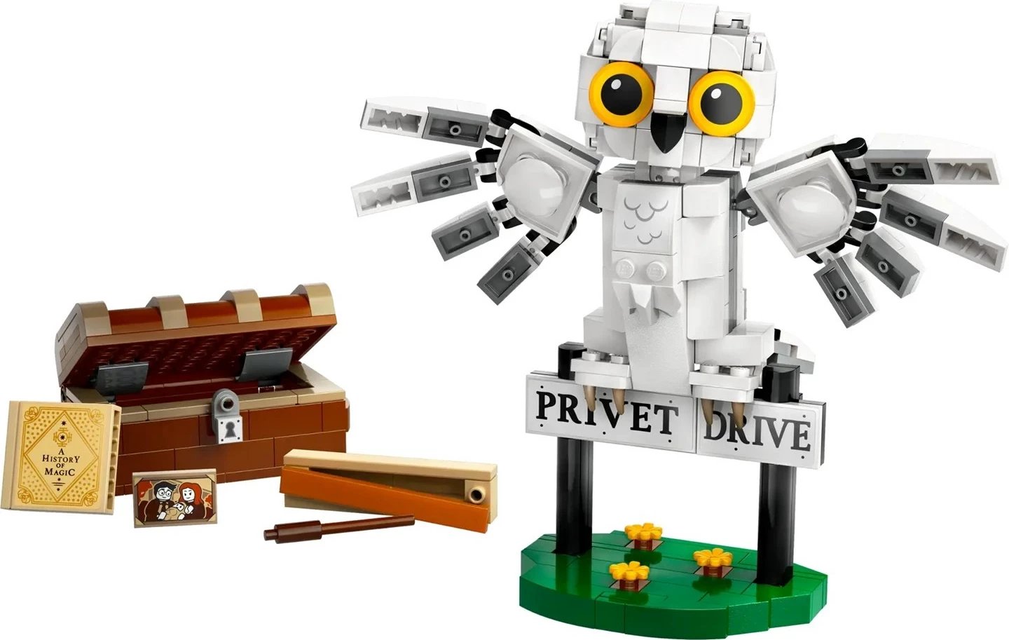 Set LEGO Harry Potter 76425 Hedwig te 4 Privet Drive