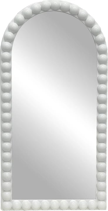 Pasqyrë Pavlova Inart e bardhë pp 42x3.5x81cm