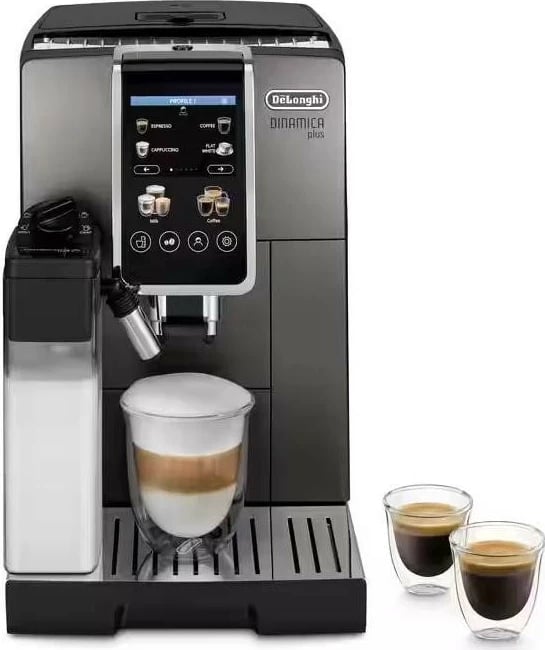 Aparat kafeje DeLonghi Dinamica Plus ECAM 380.95.TB, tytanowy