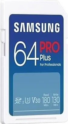 Kartë memorie Samsung PRO Plus SDXC 64GB