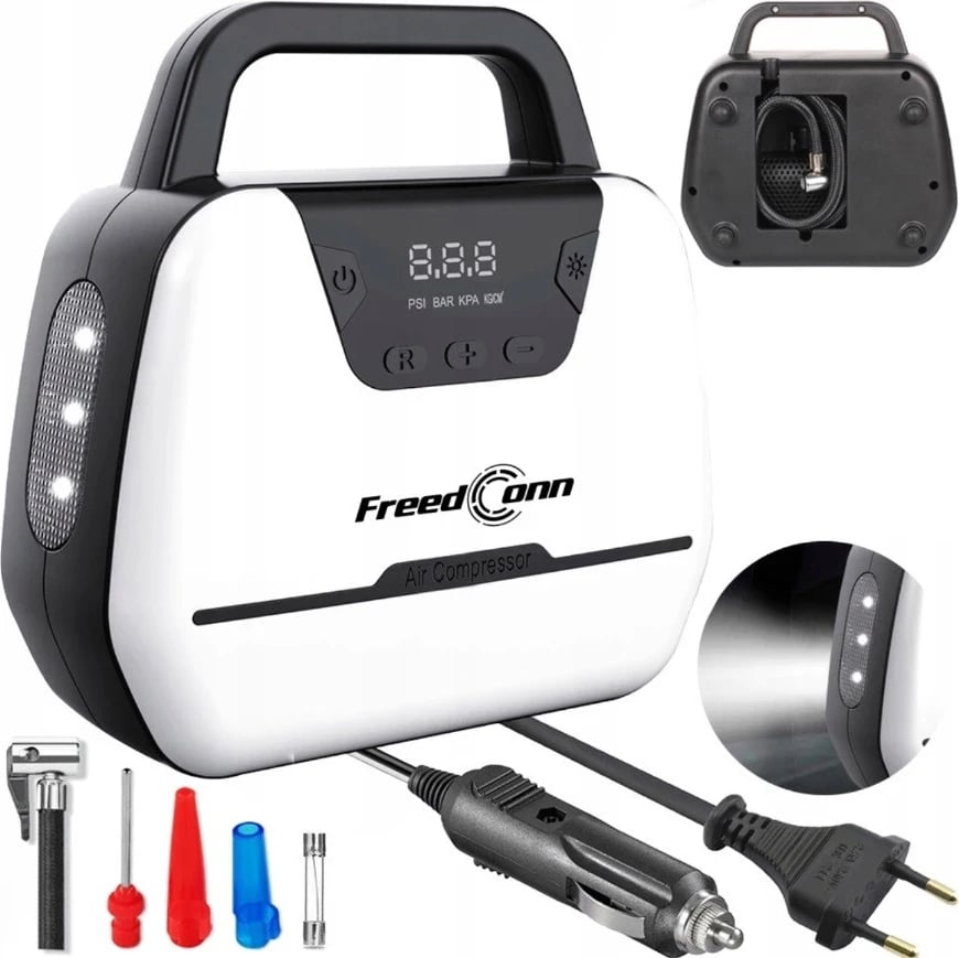 Kompresor FreedConn ATJ1866 12V/230V LED LCD, i zi
