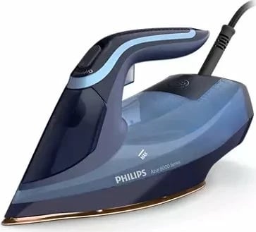 Hekur me avull Philips Azur 8000 DST8020/20, 3000W, ngjyrë blu