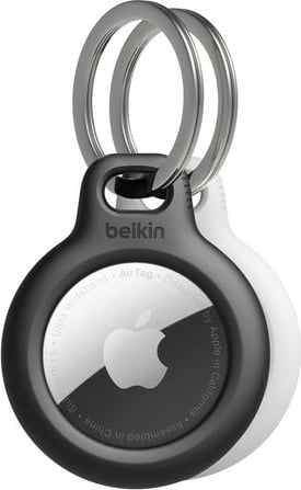 Mbajtës Belkin për AirTag, 2er-Pack, zi & bardhë
