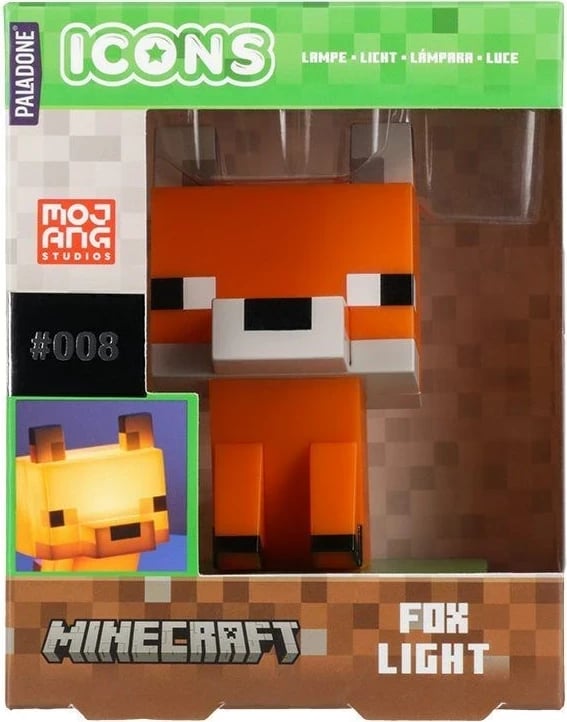 Dritë ikonë Minecraft Fox, Paladone