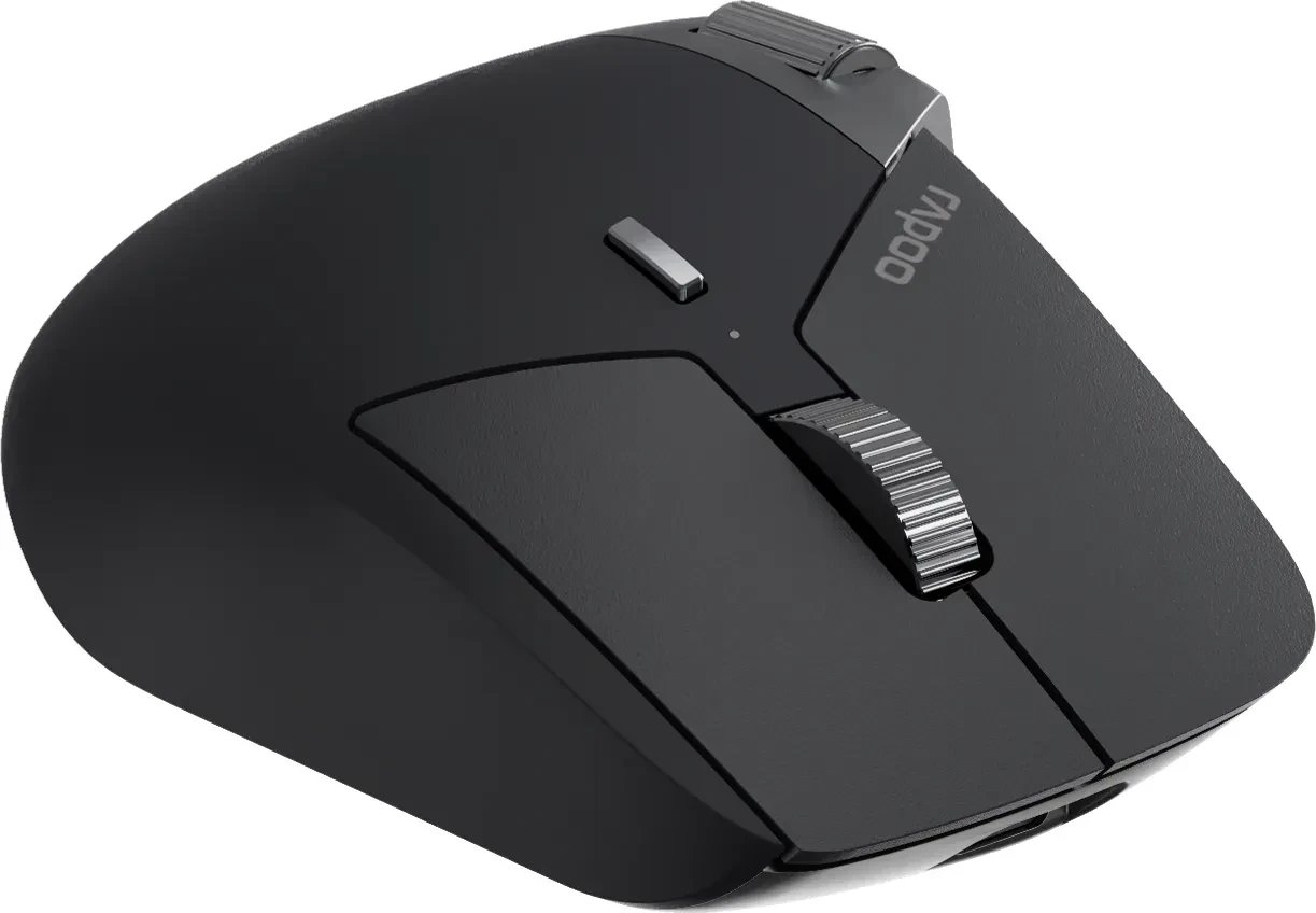 Maus ergonomik Rapoo MT760 L, pa tela, gri