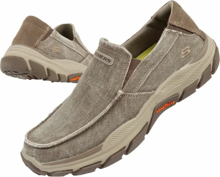 Këpucë për meshkuj Skechers, të gjelbra