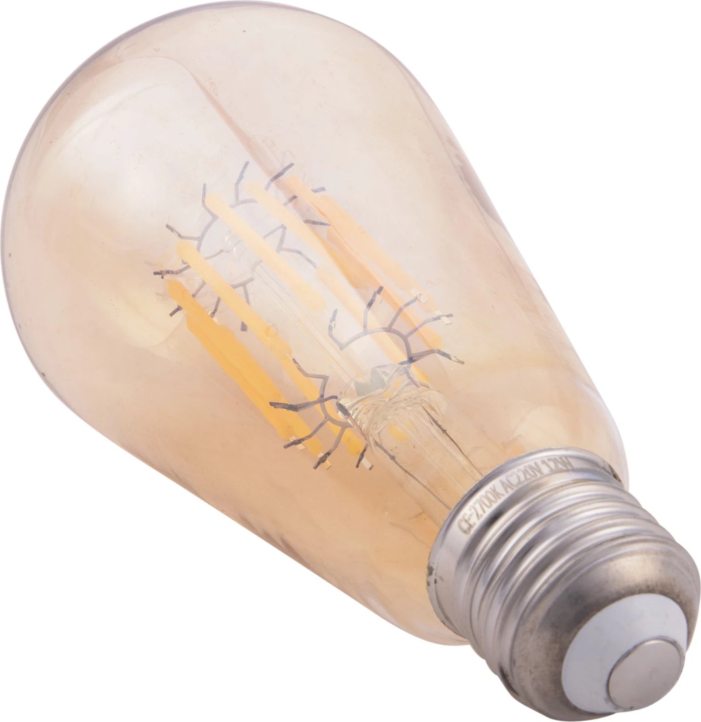 Llambë LED filament, 12W, E27, 3000K, ngjyrë ari, FH4189.02