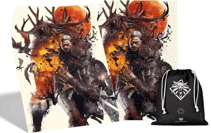 Puzzle The Witcher: Monsters, Cenega Publishing, 1000 pjesë, Multikolor