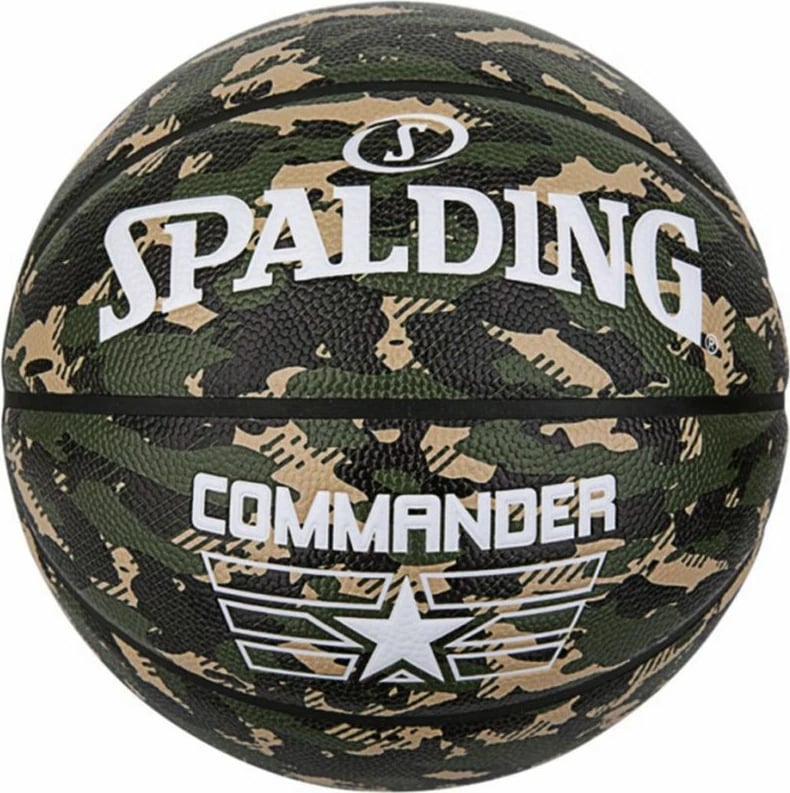 Top Basketbolli Spalding Commander për Meshkuj dhe Femra, Jeshil