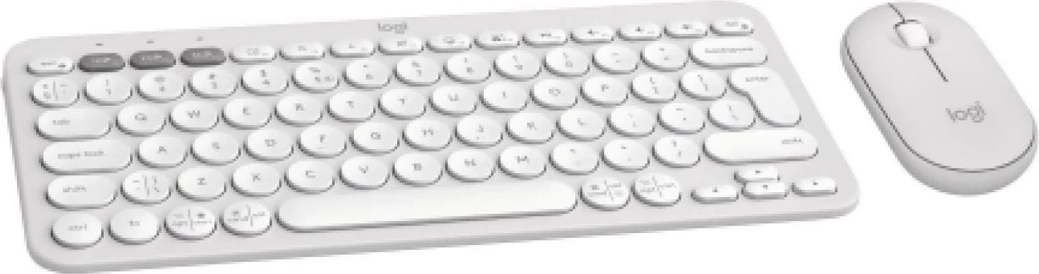 Set tastierë dhe maus Logitech MK380, i bardhë