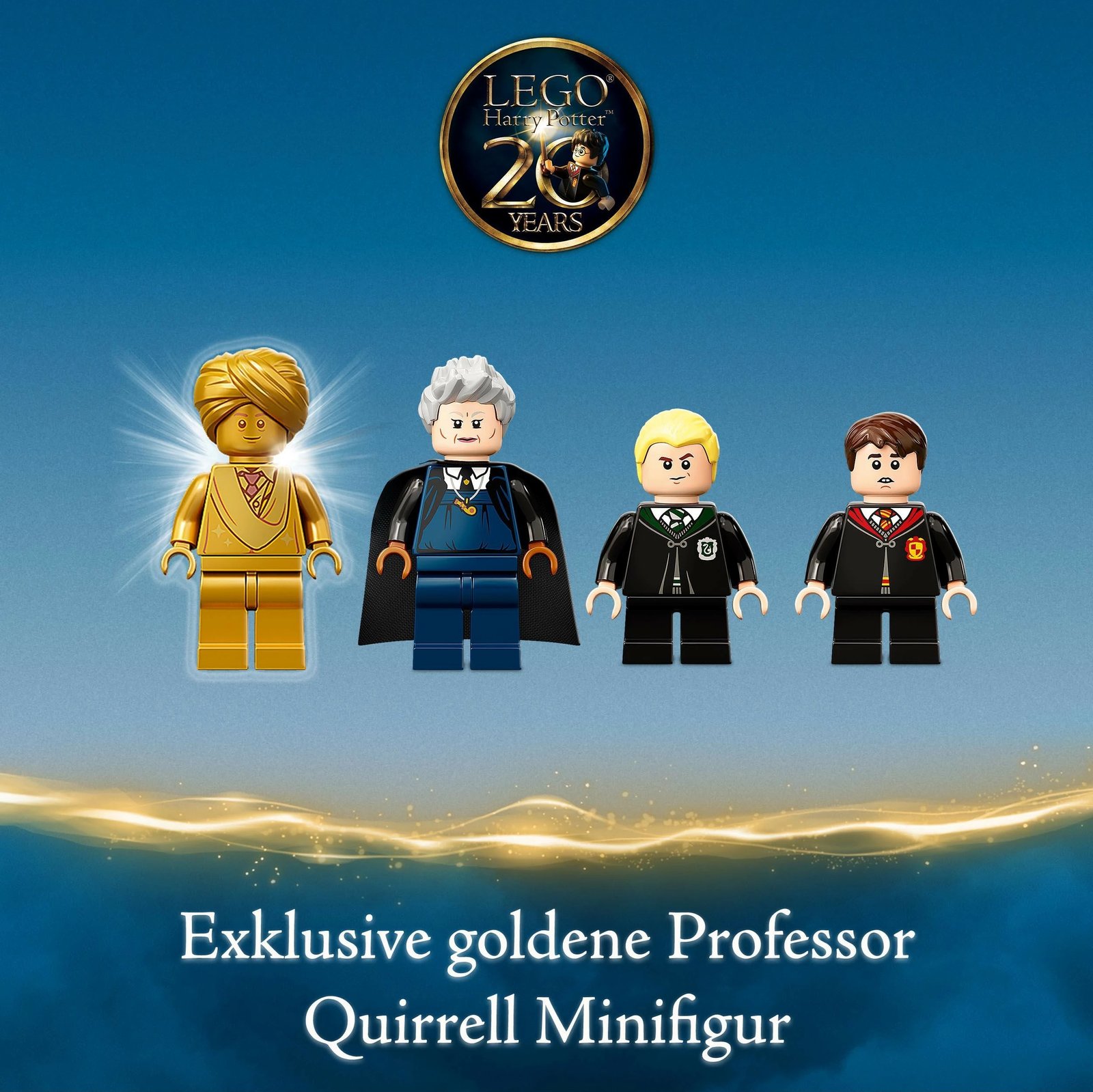 Set ndërtimi LEGO Harry Potter Hogwarts™: Mësimi i parë i fluturimit, 7 vjeç e lart, 264 pjesë, shumëngjyrësh