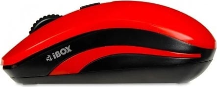 Maus iBox, 1600 DPI, wireless, i kuq 