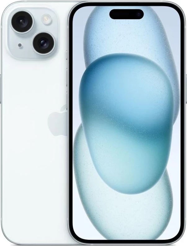 Apple iPhone 15, 6.1", 256GB, i kaltër