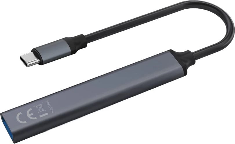 Hub USB-C SAVIO AK-71, 3 x USB-A 2.0, 1 x USB-A 3.0, 4-në-1, 5 Gbps