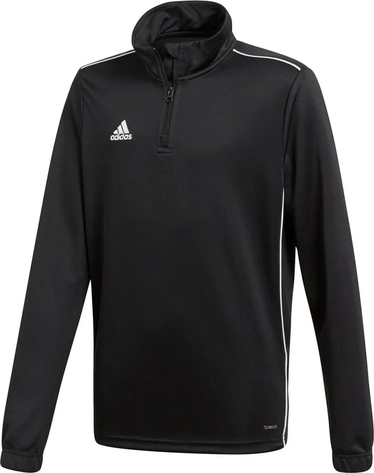 Bluzë Adidas Core 18 Training Top për të rinj, CE9028, e zezë