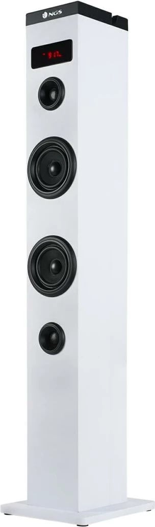 Boks kullë NGS Sky Charm Bluetooth USB RadioFM AUX 50W Bardhë