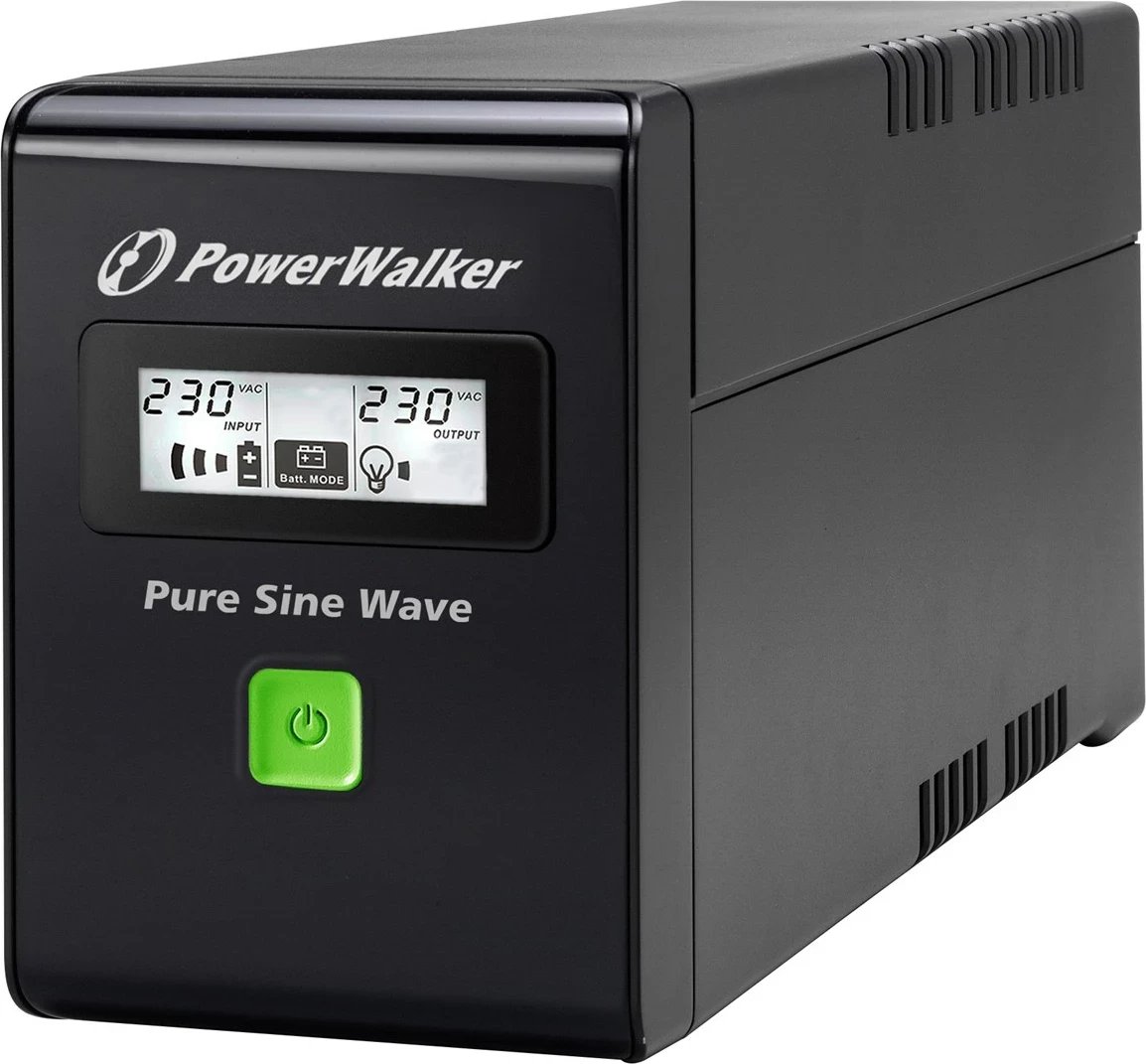 UPS PowerWalker VI 800 SW FR, 0.8 kVA, 480 W, 2 dalje AC, E zezë