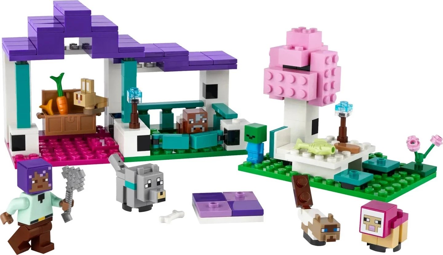 Set LEGO Minecraft 21253 The Animal Sanctuary