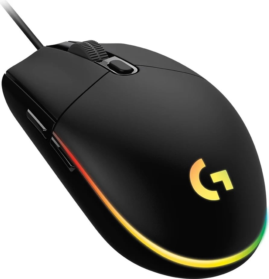 Maus Logitech G102 Lightsync, RGB, 8000 DPI, i zi