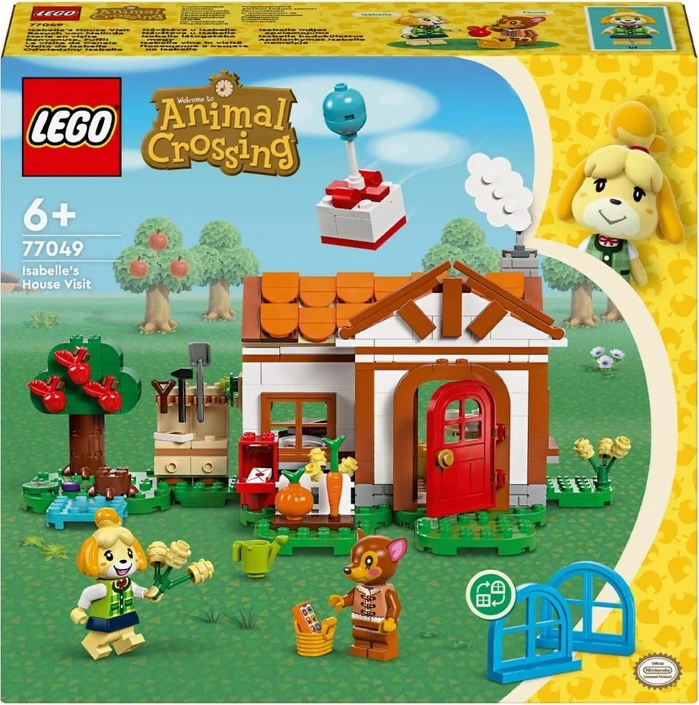 Lego Animal Crossing 77049, Vizita e Shtëpisë së Isabelle