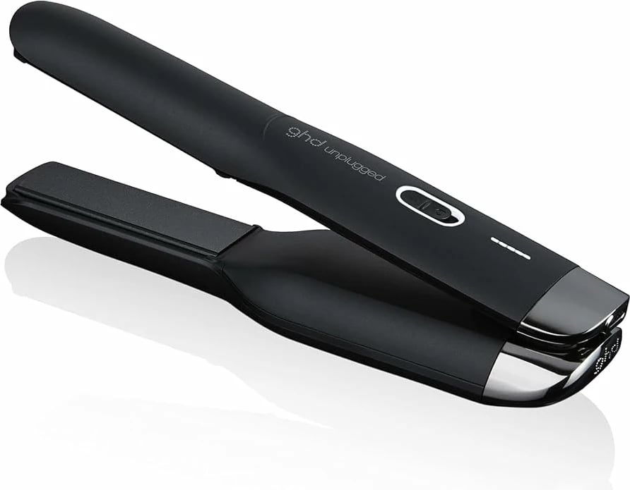 Drejtuese për flokë GHD UNPLUGGED, e zezë 