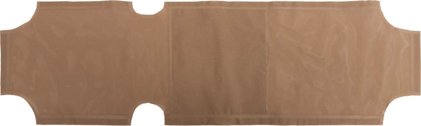 Mbulesë zëvendësuese për shezlong klasik, ngjyrë mocha, FH5072.80, 600gr/m2, 2x1