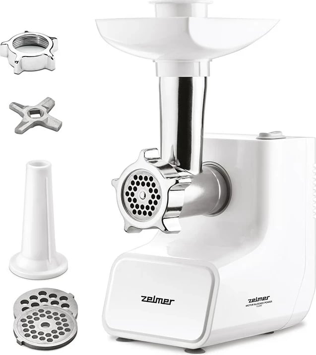 Makinë mishi Zelmer ZMM3511B, 1500 W, Bardhë