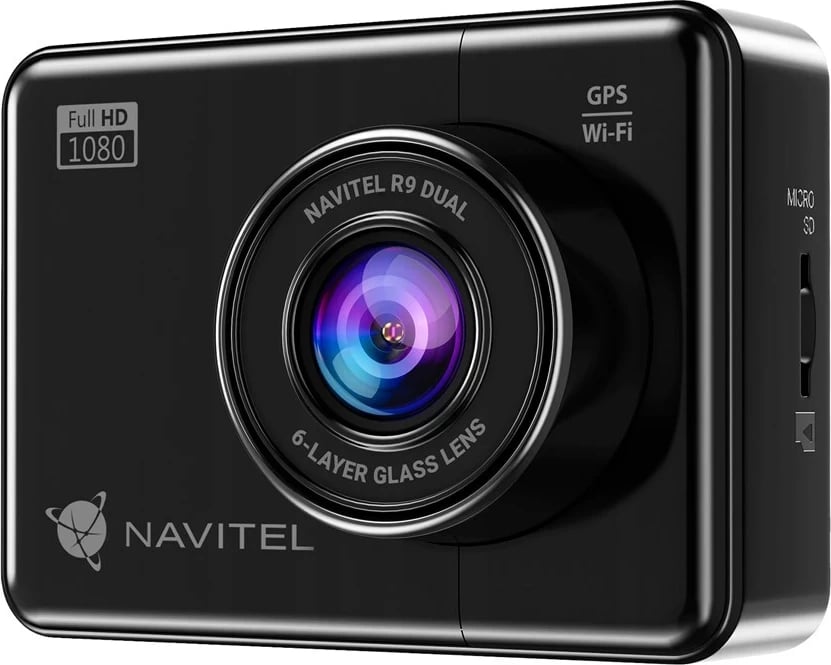Kamerë për veturë Navitel R9 DUAL, Full HD, Wi-Fi, GPS, Dy kanale