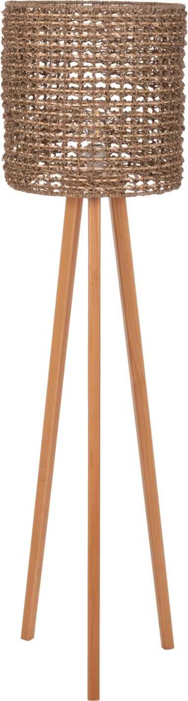 Llambë dyshemeje, FH4352, dru gome, ratan, bar deti, Φ36x149.5H cm