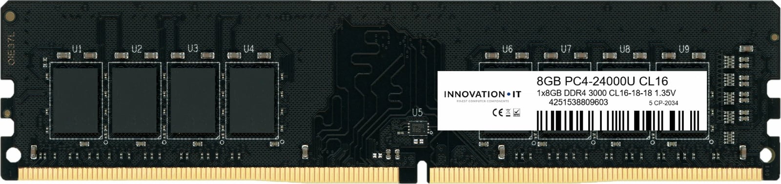 RAM Memorje Innovation IT 3000 8GB CL 16 3000 MHz