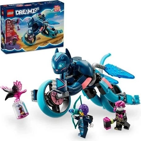 Set LEGO Dreamzzz 71479, Motoçikletë e maces së Zoey-t