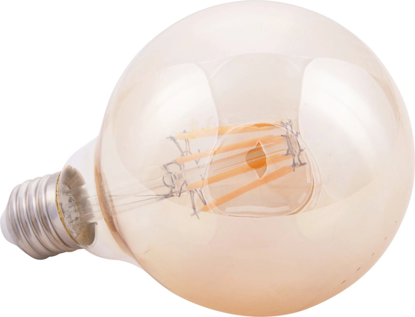 Llambë LED filament GLOBO, 8W, E27, 3000K, e artë, e zbehtë