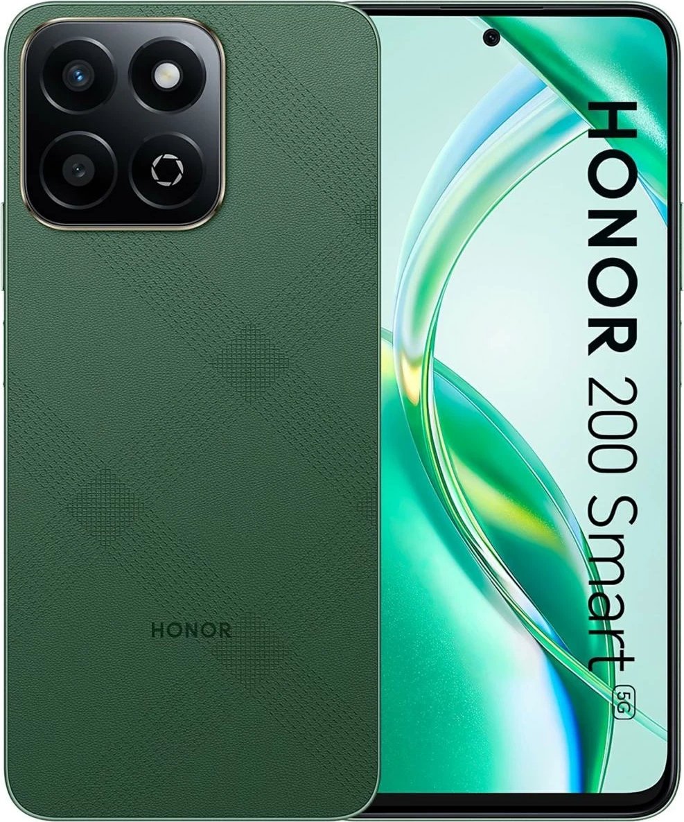 Celular Honor 200 Smart 4+256GB 6.8" 5G Gjelbër