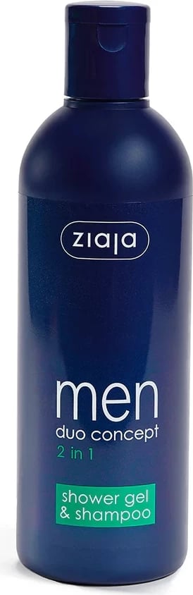 Shampon dhe Xhel 2&1  per meshkuj Ziaja Men, 300ml