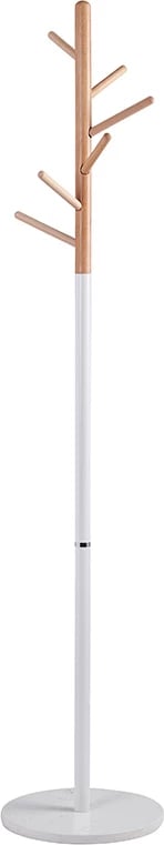 Stendë për pallto Marianna pakoworld metal bardhë-natyrale D37x169cm
