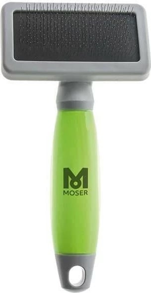 Furçë Moser Spazzola Cardatrice Media Manico Gel 7065
