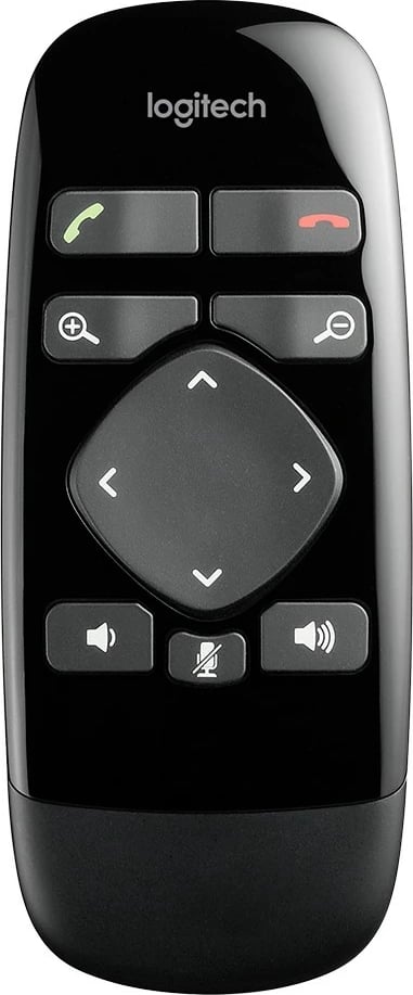 Telekomandë Logitech BCC950, IR Wireless, Butona shtypës, Ngjyrë e zezë