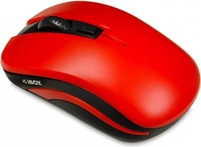 Maus iBox, 1600 DPI, wireless, i kuq 