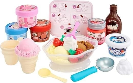 Set lojërash Little Tikes Creative Chefs Ice Cream, shumëngjyrësh