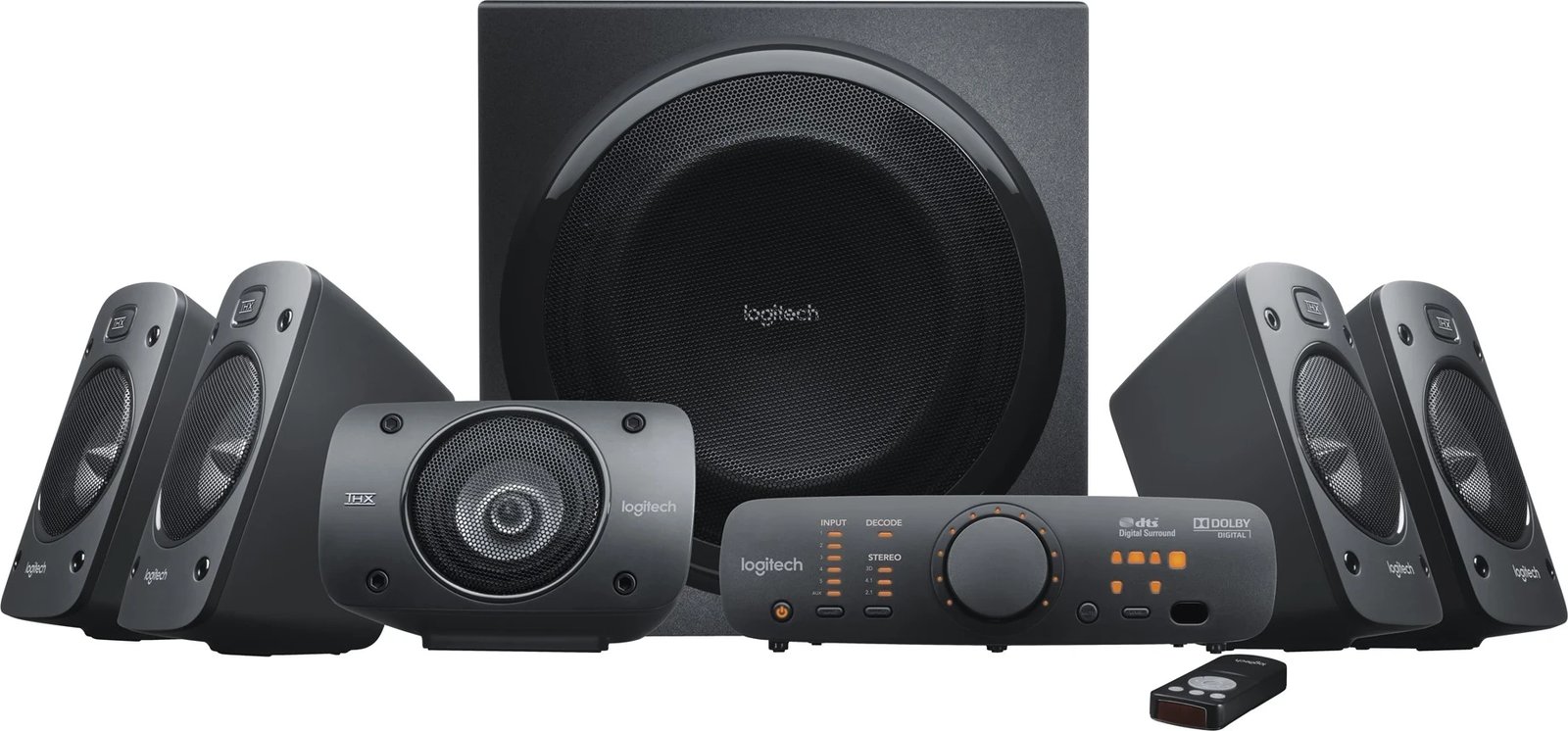 Logitech Surround Sound Speakers Z906 500 W Black 5.1 channels