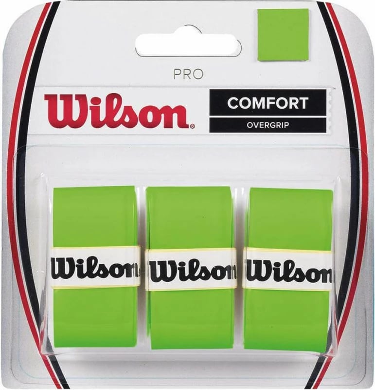 Mbështjellës për raketë tenisi Wilson Pro Comfort, ngjyrë jeshile e lehtë