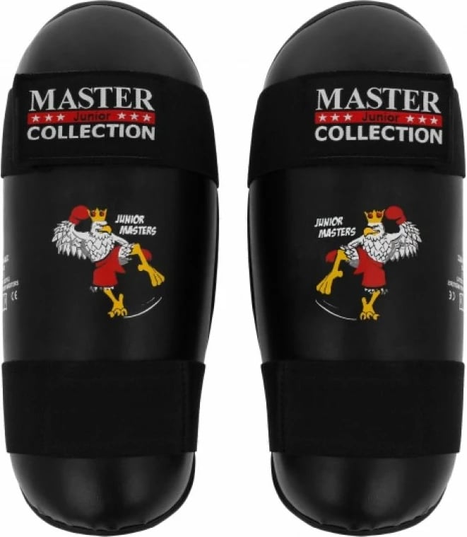 Mbrojtëse për këmbë për fëmijë Masters, të zeza